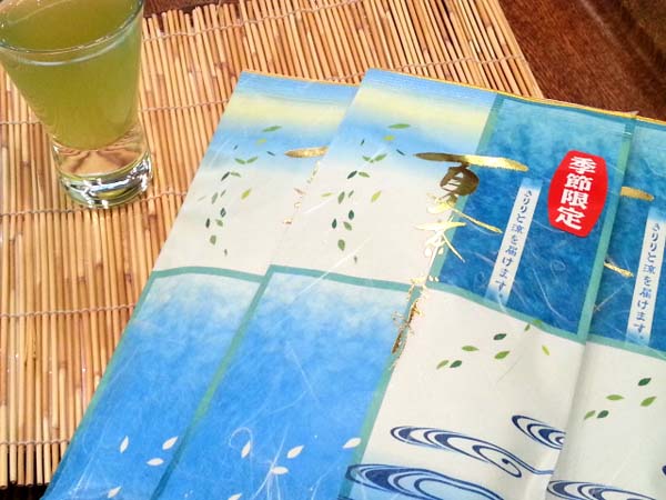 水出し煎茶冷茶